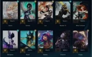 Conta lvl 20 com 3 skins + missões de aniversario