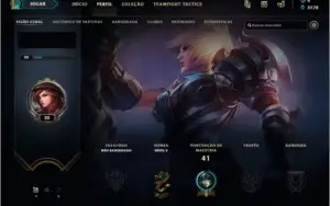 Conta lvl 20 com 3 skins + missões de aniversario