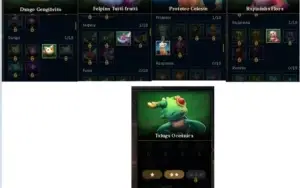 conta tft plat 4 varias lendas todos os dados da conta .