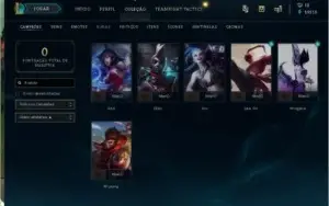 conta tft plat 4 varias lendas todos os dados da conta .