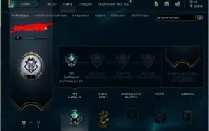 conta tft plat 4 varias lendas todos os dados da conta .