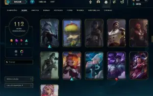 Conta Lol Inativa +100 Skins Sem Rank Pronto Pra Ranked