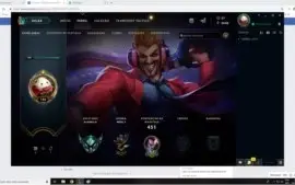 Conta Platina 4 117 skins Faltam 2 champs pra ficar full