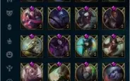 Conta LOL Diamante 105 heros, 90 skins
