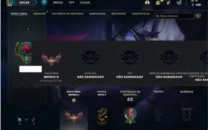 Conta bronze 2 com 25 Champs e 6 Skins ( MD10 JA FEITA )