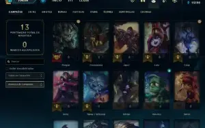 Conta PLATINA 4 | 72% Win - Lol (League Of Legends) Elomoon