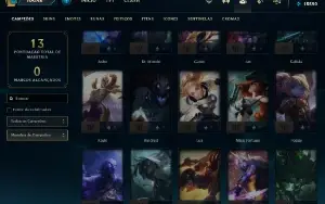 Conta PLATINA 4 | 72% Win - Lol (League Of Legends) Elomoon