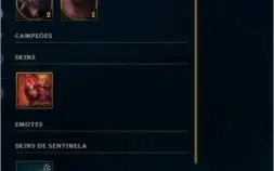 Conta no lol
