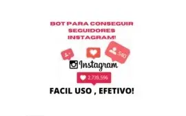 BOT PARA CONSEGUIR SEGUIDORES NO INSTAGRAM!