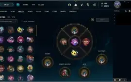 CONTA MESTRE TFT PLATINA NO LOL 126 SKINS,TODOS CAMPEÕES