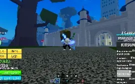 Conta Level MÁXIMO | KITSUNE |V4 MINK + SHARK + GAMEPASSES
