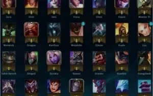 Conta LOL - 91 Campeões - 34 Skins (vale 40k De Rp As 34)