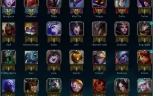 Conta LOL - 91 Campeões - 34 Skins (vale 40k De Rp As 34)