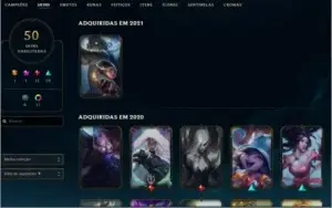 Conta League of Legends