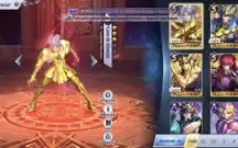 Conta iniciante de Saint Seiya awakening A-141