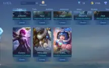 Conta Mobile Legends + 40 hérois + Rank Honra Mítica