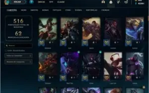 Conta lol Challenger 3 anos