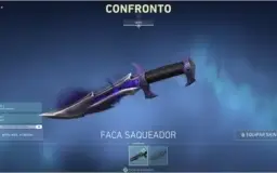 Conta Valorant Gold Faquinha Saqueador