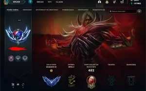 Conta League of Legends - Diamante 3 completa