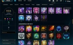 Conta League of Legends - Diamante 3 completa