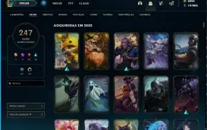 Conta League of Legends - Diamante 3 completa