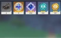 genshin impact, venti e qiqi ar 35, razor 70 arma do lobo