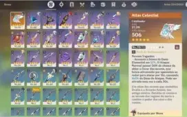 Conta Genshin Impact EULA, DULIC, RAZOR, VENTI, MONA