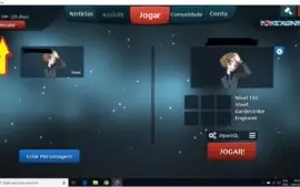 Conta Level 130 Servidor Steel COM VIP DE CORTESIA