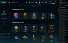 Vendo Conta league of legends foi Criada em 2013