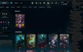 Vendo Conta league of legends foi Criada em 2013