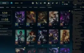 Vendo Conta league of legends foi Criada em 2013