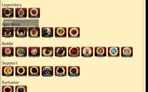Conta AQW cheia de hard farm e 9 donated.