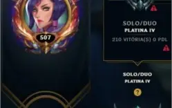 conta lol 300 skins