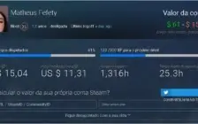 Conta Steam LVL 25 + 13 Jogos