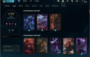 CONTA PLATINA 3 (MAIS DE 500 REAIS EM SKIN)