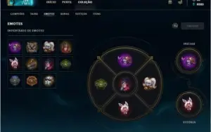 Conta de League of legends