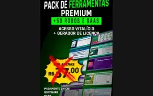 Pack Premium De Ferramentas Virtuais + Bonús Robo Extrator D