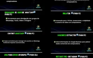 Pack Premium De Ferramentas Virtuais + Bonús Robo Extrator D