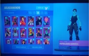 Conta Fortnite Xbox 154 skins