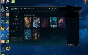 Conta lol diamante 3 , 7 skins