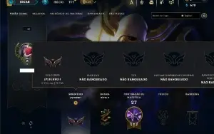 Ferro 1 com 23 Champs e 3 Skins