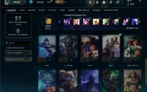 Ferro 1 com 23 Champs e 3 Skins