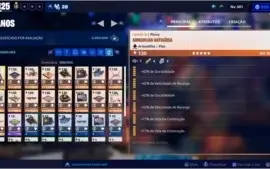 Conta De Fortnite e mais. Leia a descrição.