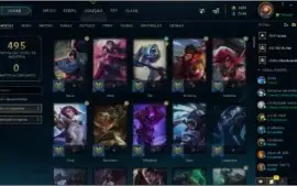 Diamante IV, único dono, lvl 170+ de 100 skins, todos champs
