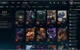 conta de LOL