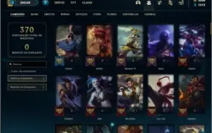 Conta Prata 4 com 105 Champs e 62 Skins + 2200 RP