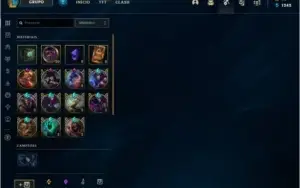 CONTA DE LOL PLATINA 4 MUITAS SKINS!
