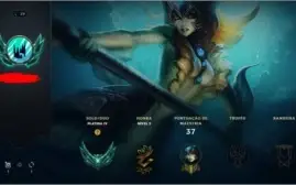 Conta LoL Platina 4 - 80% Winrate
