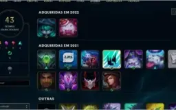 Conta LoL Platina 4 - 80% Winrate