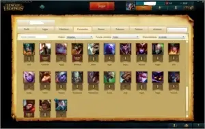 CONTAS DE LEAGUE OF LEGENDS 53 CHAMPS / 8 SKINS UNRANKED